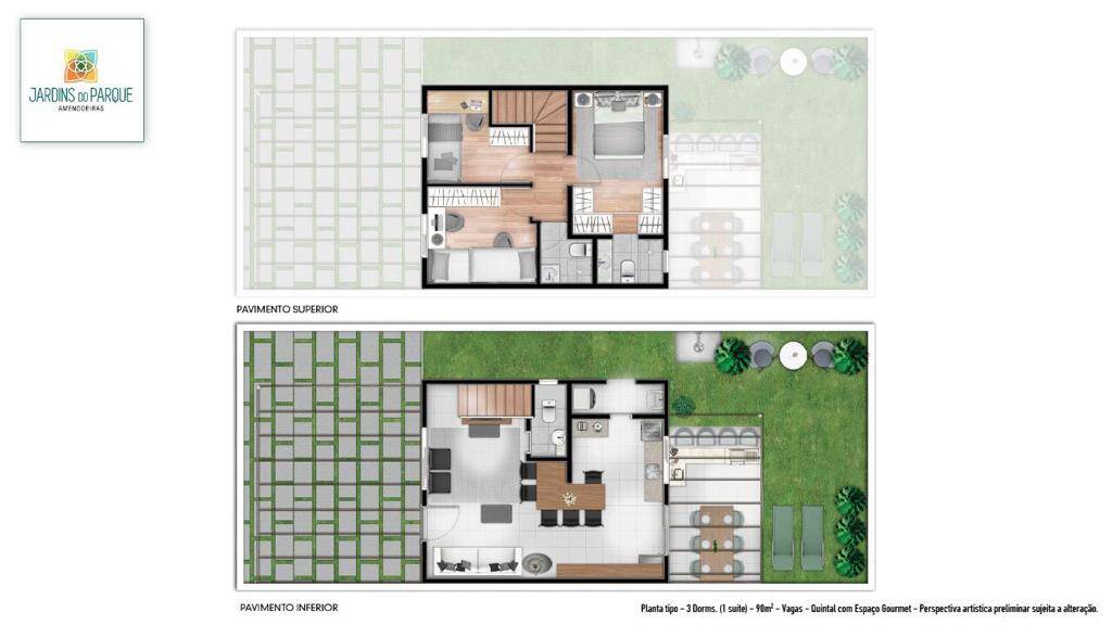 Casa venda 3 Dormitórios condomínio Amendoeiras Taubaté SP