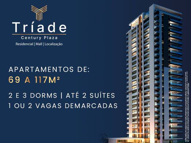 #56 - Apartamento para Venda em Taubaté - SP