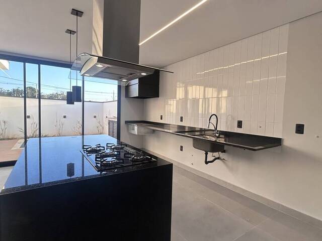 Cozinha moderna e inegrada